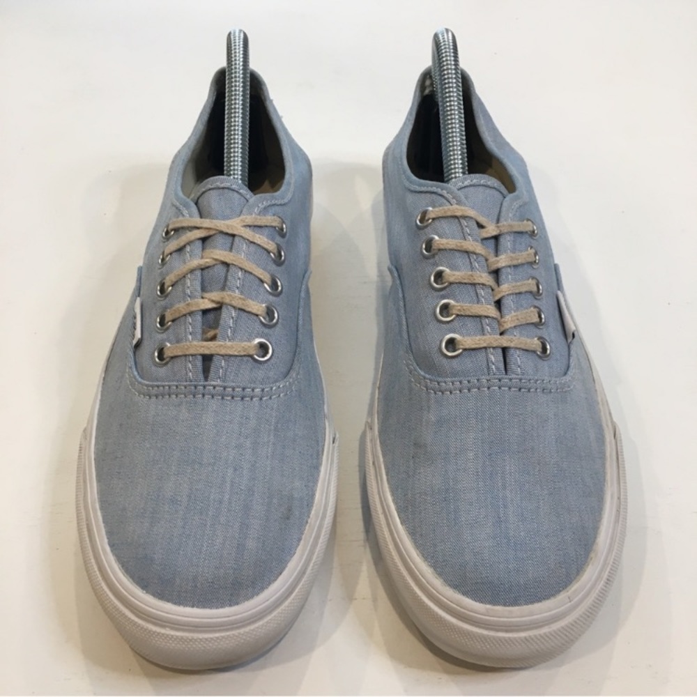 Vans | Light Blue Denim Canvas Sneaker - Picture 11 of 11